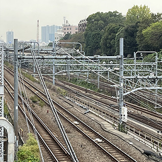 電車専用架線金具